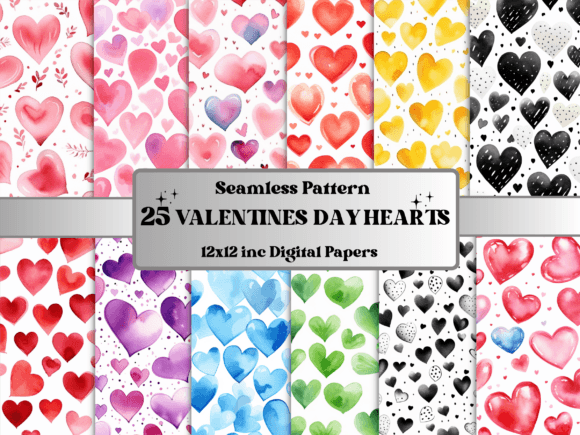 Download Valentine's Day Heart Pattern Paper - Paper Collection