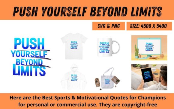 Download Sports &amp; Motivational Quotes SVG &amp; PNG - Premium Resources