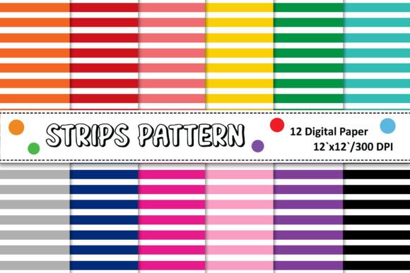 Download Stripes Digital Paper - Paper Collection