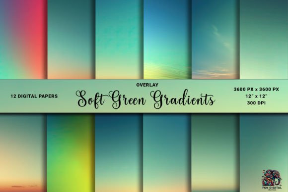 Download Soft Green Overlay Background Paper - Green Collection