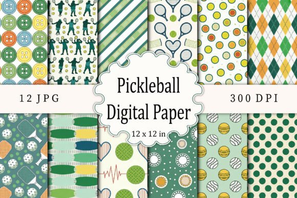 Download Pickleball Digital Paper - Paper Collection