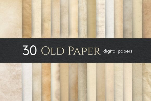 Download 30 Old Paper Textures, Vintage Papers - Paper Collection