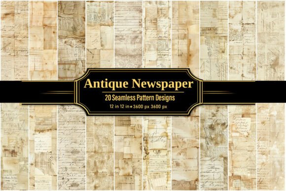 Download Antique Paper Texture, Vintage Ephemera - Paper Collection