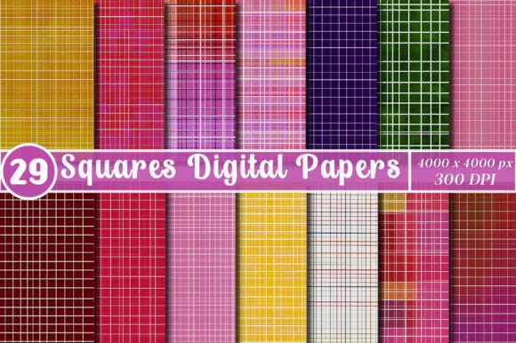 Download Squares Digital Papers - Paper Collection