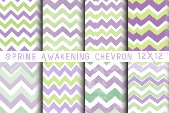 Download Spring Awakening Chevron Paper - Paper Collection