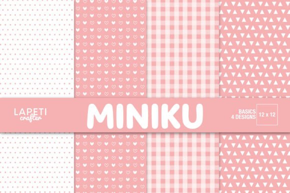 Download Pink Romantic Digital Paper 12x12 - Paper Collection