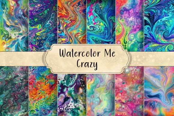 Download Watercolor Me Crazy Abstract Backgrounds - Abstract backgrounds Collection